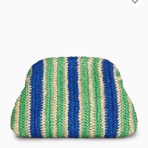 COS Raffia Framed Clutch